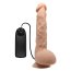 Vibrator XXL Realistic cu scrot si ventuza, Beautiful Jason, [ 25 m x 4,1 cm ] - detaliu design