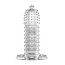 Prelungitor Penis Lybaile »Penis Sleeve Clear« 13,5 cm - vedere frontala