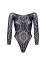 Body Dantela Neagra Leg Avenue#