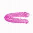 Dildo Dublu Baile "Double Dong" 30 cm - Violet - detaliu finisaj