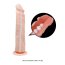 Dildo Baile "Flexible" 24 cm - Natural - culoare si material