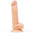 Dildo Realistic Lovetoy "Cyber Piele" 20cm - Natural##