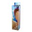 Dildo Baile "Flexible" 24 cm - Natural - vedere laterala