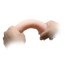 Dildo Baile "Flexible" 24 cm - Natural - dimensiuni complete