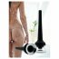 Set Cap de Dus Irigator Intim Tapered Silicone Enema, Anal Shower, 11,2 cm - vedere laterala