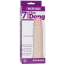 Dildo Vac-U-Lock Thin Natural 7 inch - dimensiuni complete