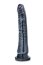 Dildo Blush "Blaq Jet" 23 cm - Negru - culoare si material