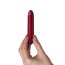 Mini Vibrator Rocks-Off »Scarlet Velvet« 16,2 cm - Rosu - dimensiuni complete
