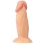 Dildo Pick&Love "Jean Louiss" 12 cm - Natural - dimensiuni complete