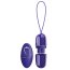 Pretty Love Arvin Youth, Ou Vibrator cu Telecomanda, 12 Trepte de Vibratie, Albastru Metalic, [ 8cm x 3cm ] - culoare si material