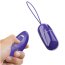 Pretty Love Arvin Youth, Ou Vibrator cu Telecomanda, 12 Trepte de Vibratie, Albastru Metalic, [ 8cm x 3cm ] - dimensiuni complete