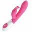 Vibrator iepuras Pretty Love, stimulare vaginala si clitoridiana, 30 vibratii, roz, [ 20,5 cm x 3,4 cm ]#