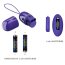 Pretty Love Arvin Youth, Ou Vibrator cu Telecomanda, 12 Trepte de Vibratie, Albastru Metalic, [ 8cm x 3cm ] - accesorii incluse