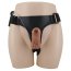 Strapon Femei cu Dildo Dublu, Baile, TPR, 16 cm - dimensiuni complete