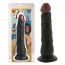 Dildo NMC "Dolie" 20 cm - Negru - vedere frontala