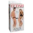 Hollow Strapon Unisex, prelungitor penis negru, 18 cm - dimensiuni complete