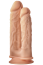Dildo Dublu Dream Toys  "Real Love" 19,5 cm - Natural##