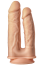 Dildo Dublu Dream Toys  "Real Love" 19,5 cm - Natural##