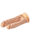 Dildo Dublu Dream Toys  "Real Love" 19,5 cm - Natural##