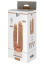 Dildo Dublu Dream Toys  "Real Love" 19,5 cm - Natural##