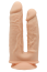 Dildo Dublu Dream Toys  "Real Love" 19,5 cm - Natural##