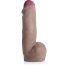 Dildo cu Ejaculare XR Brands "Squirting Chocolate" 18,5 cm - Maro##