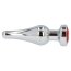 Butt Plug Anal Toyz4Lovers "Ace of Spades" 10 cm - Argintiu##