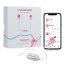 Lovense Gemini App-Controlled Vibrating Nipple Clamps - vedere frontala