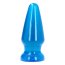 Butt Anal XXL Toyz4Lovers "Adamo Transparent" 19,5 cm - Albastru - dimensiuni complete
