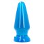 Butt Anal XXL Toyz4Lovers "Adamo Transparent" 19,5 cm - Albastru - vedere laterala