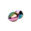 Plug anal Rainbow Gem M - culoare si material