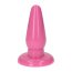 Butt Plug Toyz4Lovers "Ivo Pink" 14,5 cm - Roz - culoare si material