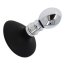 Butt Plug Anal Toyz4Lovers "Aluminiu" 8.3 cm - Argintiu