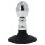 Butt Plug Anal Toyz4Lovers "Aluminiu" 8.3 cm - Argintiu##