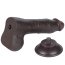 Dildo Negru Realistic, Dubla Densitate, Sliding Skin, 8» [ 20,5cm x 3,9cm ]« - vedere 12