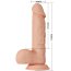 Dildo Realistic LifeLife Skin, Beautiful Bahamut, [22 cm x 4,6 cm]#