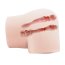 Masturbator Fund Femeie 3D Pussy si Anus, 2 Tunele, cu vibratii, Passion Lady - accesorii incluse