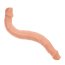 Dildo Dublu Lybaile "Double Dong 14" 39 cm - Natural - detaliu design