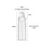 Prelungitor Penis Lybaile »Penis Sleeve« 14 cm - detaliu finisaj