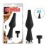 Irigator Intim Cap de Dus Chisa Novelties "Black Mont" 11,2 cm - Negru