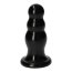 Butt  Anal Toyz4Lovers "Olmo" 16,5 cm - Negru - detaliu finisaj