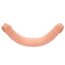 Dildo Dublu Lybaile "Double Dong 14" 39 cm - Natural - dimensiuni complete