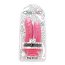 Dildo Dublu Toyz4Lovers "Romolo and Remo" 21 cm - Roz