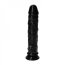 Dildo Anal Claudio, Negru, [20 cm x 4 cm ] - culoare si material