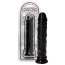 Dildo Anal Claudio, Negru, [20 cm x 4 cm ] - vedere frontala