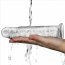Dildo Jelly Lovetoy "Flawless Clear" 18 cm - detaliu finisaj