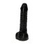 Dildo cu scrot Toyz4Lovers "Michelangelo" 16,5 cm - Negru - accesorii incluse