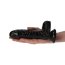 Dildo cu scrot Toyz4Lovers "Michelangelo" 16,5 cm - Negru - culoare si material