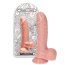 Dildo cu scrot Toyz4Lovers "Michelangelo" 16,5 cm - Natural - vedere spate