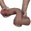 Dildo Realistic Lovetoy "Dual Layered Silicone" 27cm - Maro - vedere laterala